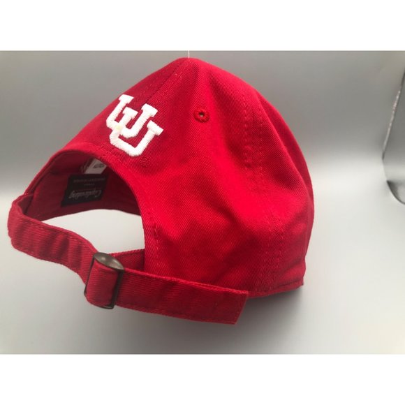 Captivating Headwear Utah Utes Hat Cap Youth Red Butterfly Embroidered Kids - Picture 5 of 10